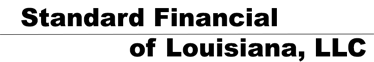 standard financial of Louisiana
